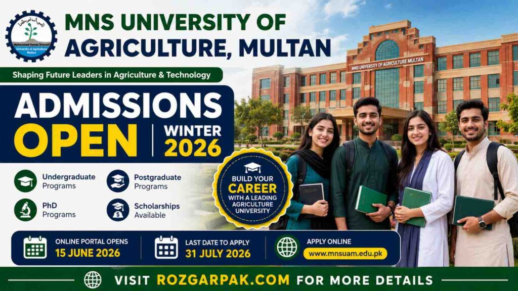 MNS Admissions 2026 – apply now