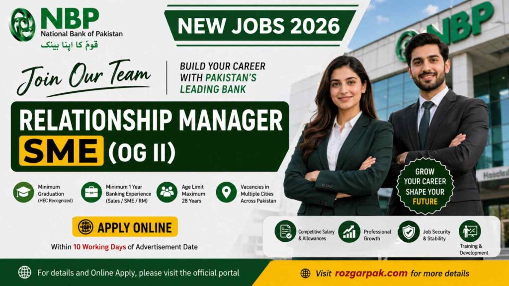 National Bank of Pakistan Jobs 2026 – Latest jobs apply online