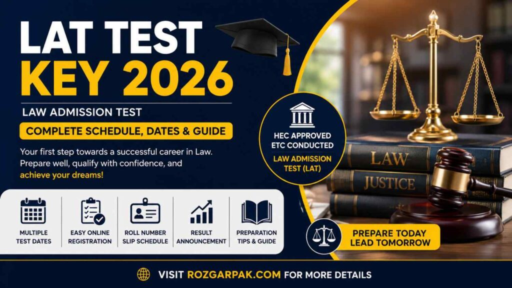 LAT Test key 2026 - Check your scores and next registeration